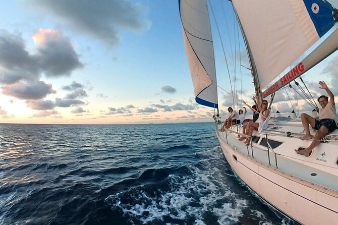 100% Private Sunset Sail on the most spacious monohull of Bonaire - What the private format is worth at $246 per person