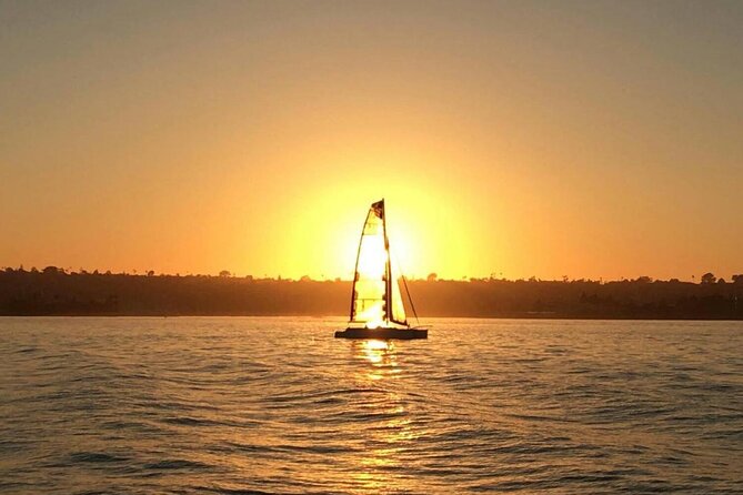 2.5-Hour Small-Group Catamaran Sunset Sail with Drinks - Beer, wine, blankets, and a cooler evening