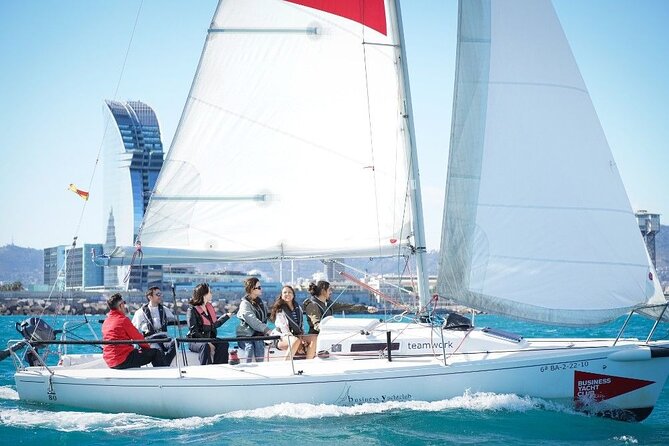 2 hour Sailing Experience on J80 Racing Yacht in Barcelona - Why a J80 changes the Barcelona boat trip