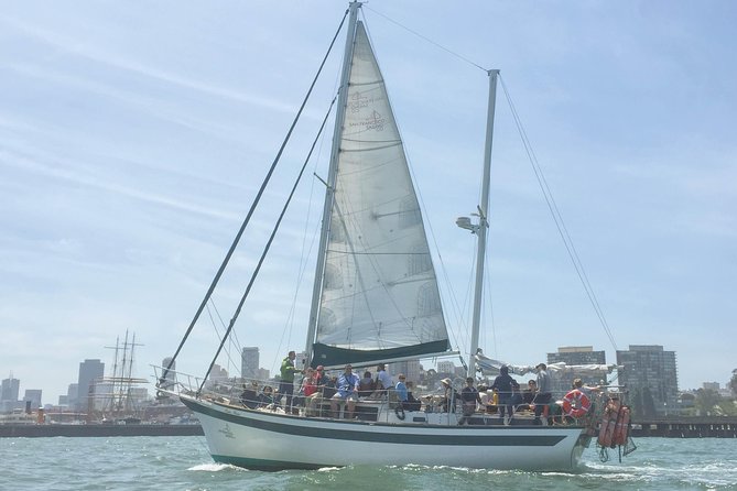 2-Hour Sunset Sail on the San Francisco Bay - Leaving Pier 39 as the city winds down