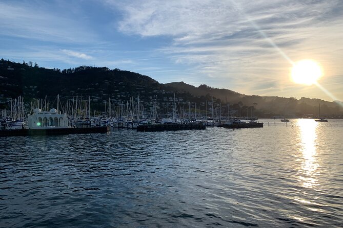 2-Hour Sunset Sail on the San Francisco Bay - The Golden Gate Bridge at sunset