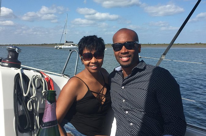 2 hours - Private Sunset Sail along Historic Bay Front - The lighthouse in the distance