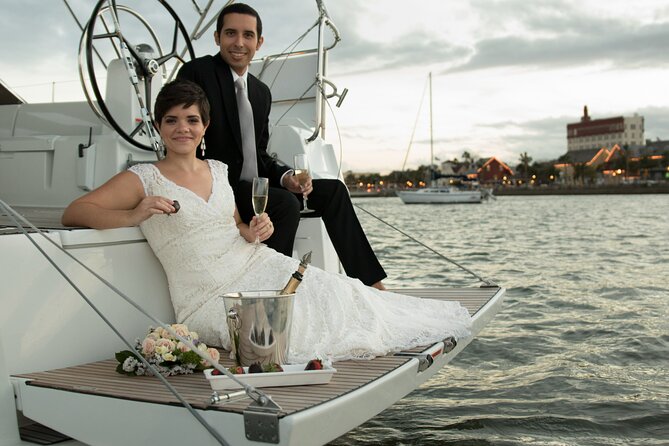 2 hours - Private Sunset Sail along Historic Bay Front - Castillo de San Marcos from the river