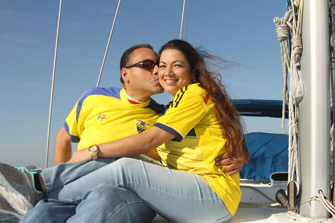 2 hours - Private Sunset Sail along Historic Bay Front - The Bridge of Lions at the end of the route