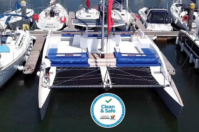 2H Private Sailing Catamaran "Vertigo" Tour in Lisbon up to 18pax - Setting out from Doca do Bom Sucesso