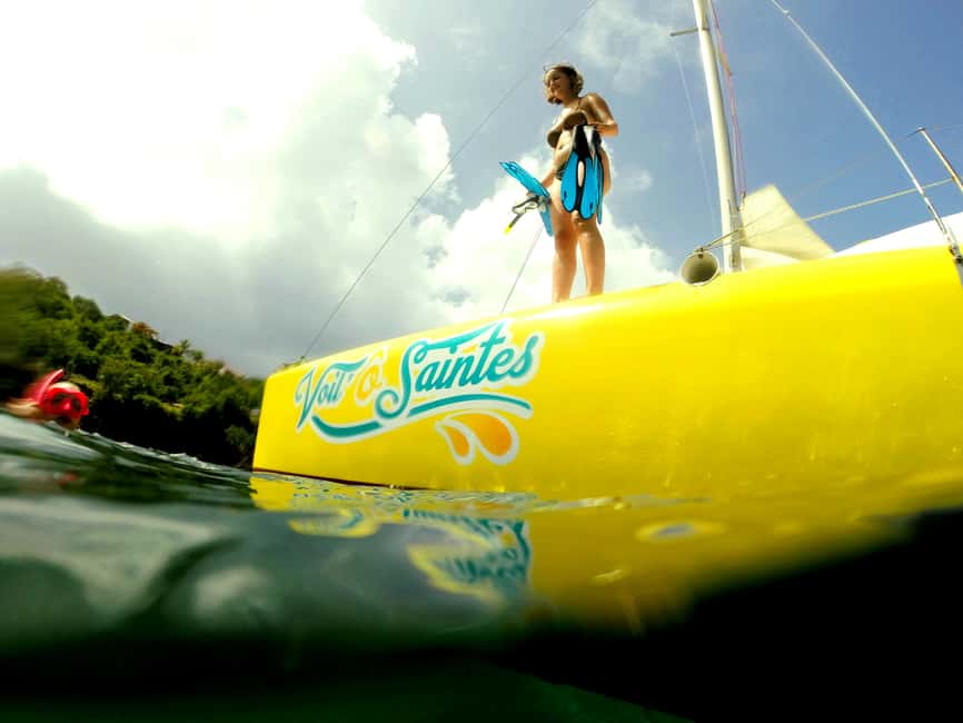 2h Sailing catamaran in La Baie des Saintes - What the $64 Price Buys You