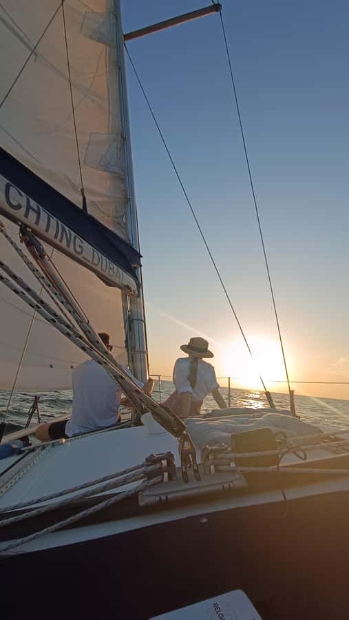 3 hrs Sailboat sea adventure in Dubai with Burj Khalifa view - Is $327 good value for your group?