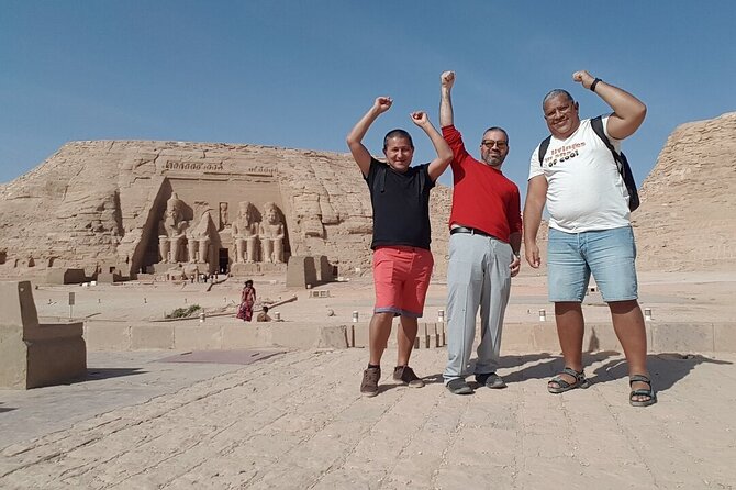 4-Days Nile Cruise sails Aswan to Luxor &Abu Simbel. Air Balloon - Day 2: Abu Simbel and the temples at Kom Ombo