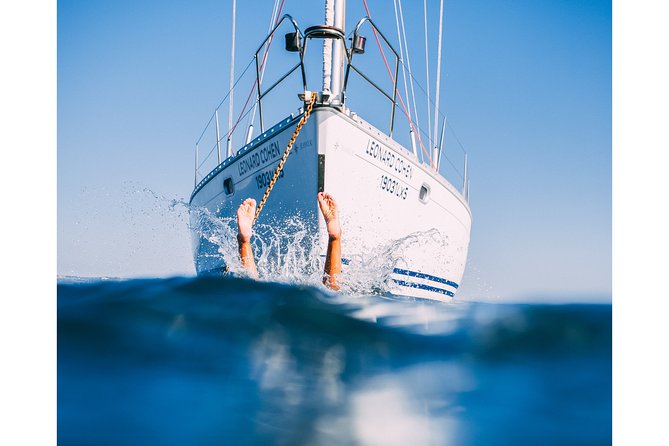 4h Private Boat Tour - Sailing, Swimming and Sunbathing - Sailing toward Belém with Lisbon in view