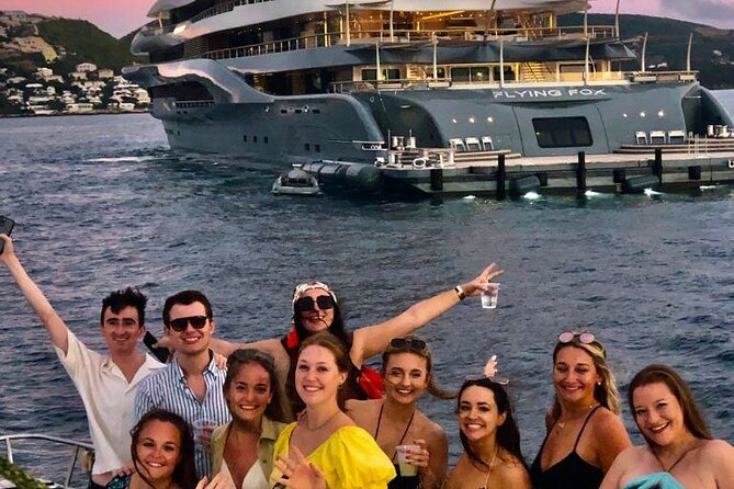 5 Hour Luxury Catamaran Day Sail in Sint Maarten on The Phoenix - Mullet Bay and the long swim stop