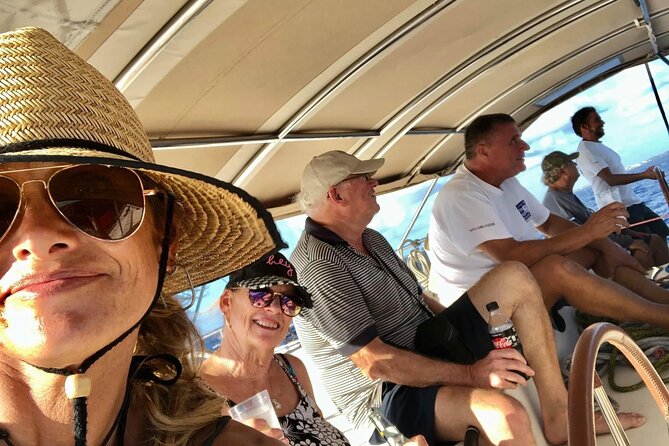 5 Hour Luxury Catamaran Day Sail in Sint Maarten on The Phoenix - Food, cocktails, and the onboard mood