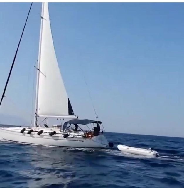 6 Hours Tour to Delos and Rhenia Islands with Sailing Yacht - Rhenia brings the swimming break