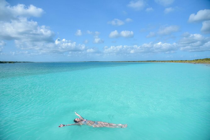 6hrs of Sailing in Bacalar Lagoon: discover Cenotes, Islands and Stromatolites. - Is $471.67 good value for up to three people?