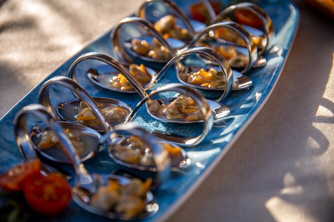 A 2 hours Local Tapas and sailing adventure in Barcelona - Tapas, Espinaler seafood, and drinks on board