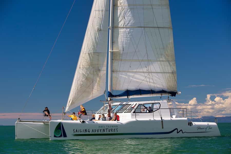 Abel Tasman National Park: Cruise, Walk & Sailing Tour - The 1:30pm sail aboard Power of Two