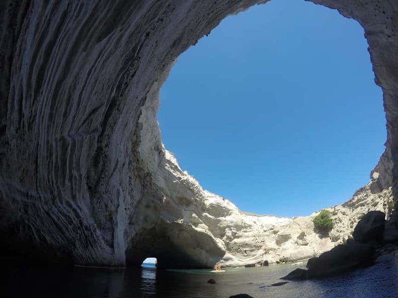 Adamantas: Kleftiko Sailing Cruise with Meal and Swim Stops - Kalogries, ouzo, and Greek island hospitality