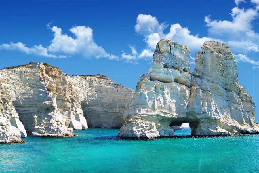 Adamas: Kleftiko Sailing Day Trip with Snorkeling and Lunch - Kleftiko is the reason to book