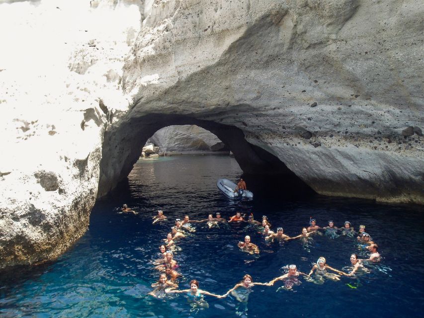 Adamas: Milos & Polyaigos Full-Day Sailboat Tour with Lunch - The crew makes a real difference