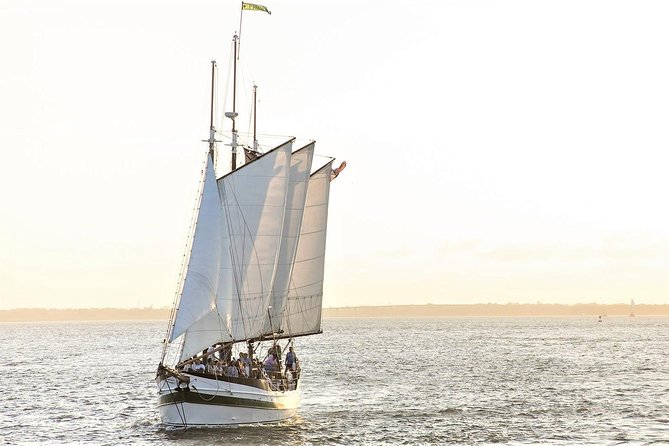 Afternoon Schooner Sightseeing Dolphin Cruise on Charleston Harbor - Setting sail from Aquarium Wharf