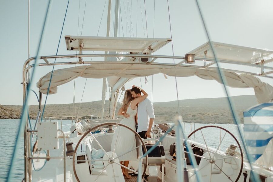 Agios Nikolaos: Mirabello Bay Sailing Cruise with Meal - The crew and the feel on board
