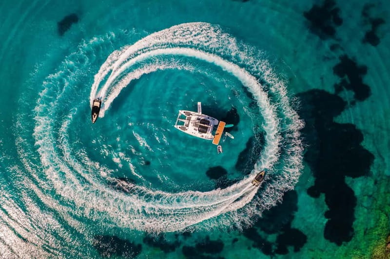 Agios Nikolaos: Sailing Trip Catamaran Lunch and Water Toys - Lunch, drinks, and the value of staying aboard