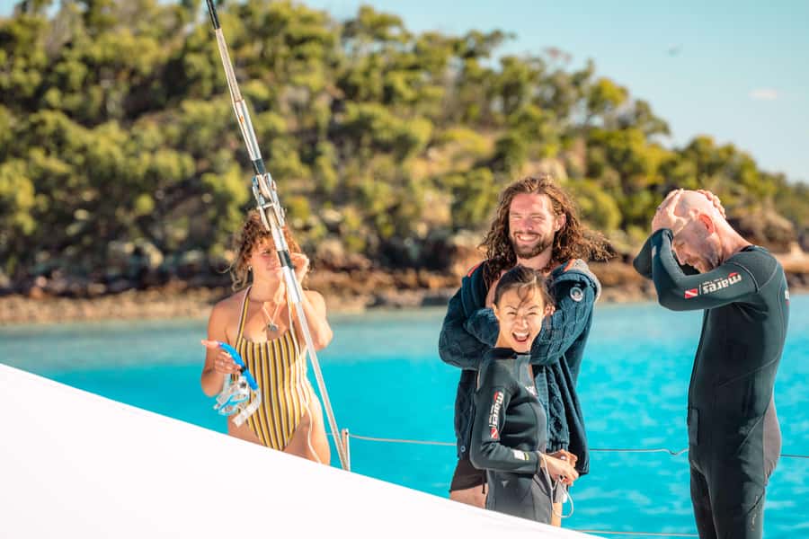 Airlie Beach: 2-Day Whitsunday Islands Sailing Snorkel Tour - Sailing Fast, Then Slowing Right Down