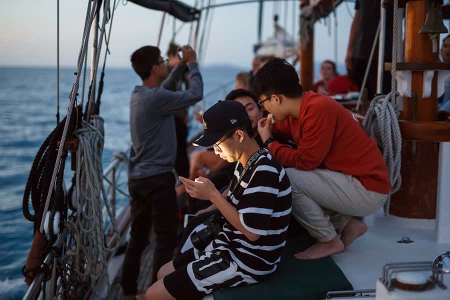 Airlie Beach: Providence Whitsundays Tallship Sunset Sail - Two hours is the right length for this outing