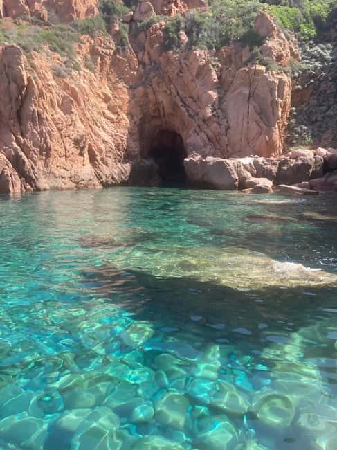 Ajaccio: Excursion, Sailing Scandola Nature Reserve - The first hour: Scandola’s cliffs, caves, and swim stop