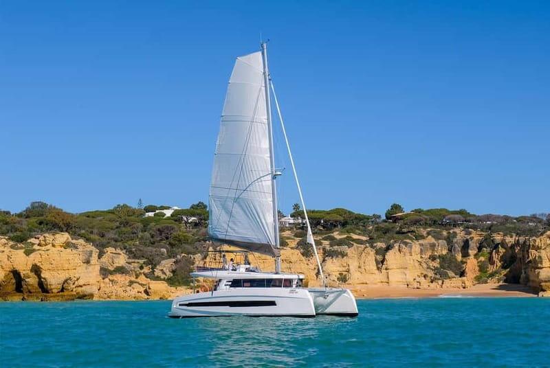 Albufeira: Algarve Sunset Sailing Experience - The Algarve Coast From the Water