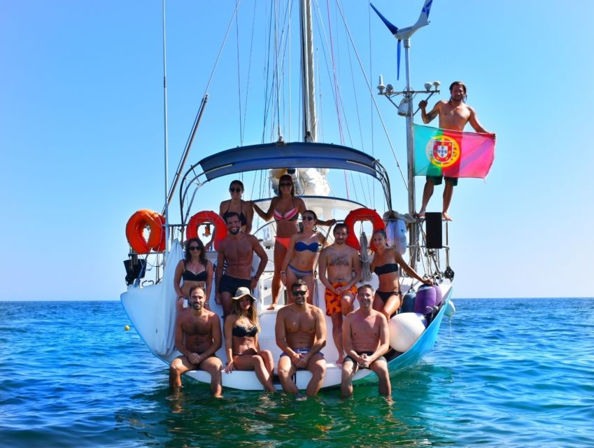 Albufeira: Sailing Boat Cruise BBQ & Open Bar on the Beach - Leaving Albufeira Marina for the Algarve coast