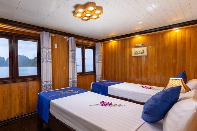 Amazing Sails Cruise - Bai Tu Long Bay Day Tour - Cabin Included - Afternoon cruising and the sunset tea break