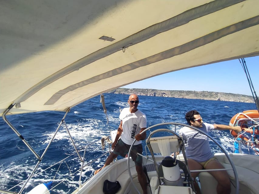Apulia: sailing boat tour with aperitif - The Cave of Wonders and the first swim