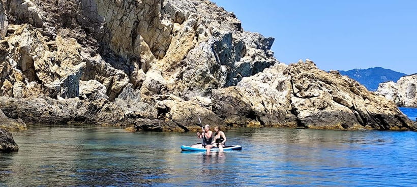 ARGO III Skiathos Day Sailing, Breakfast, Lunch, Drinks - The Greek lunch stop and what vegetarians should know