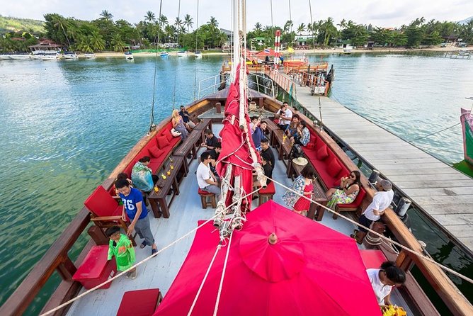 Around Koh Samui Day Cruise Tour By Red Baron Chinese Sailboat - Five Islands, Koh Tan, and Koh Madsum
