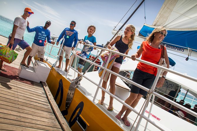 Aruba Morning Snorkel Sail aboard Palm Pleasure Catamaran - The Antilla Shipwreck is the headline stop