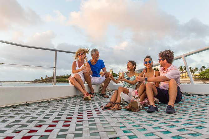 Aruba Sunset Sail Dinner Cruise with Open Bar by Catamaran - What dinner is like on board
