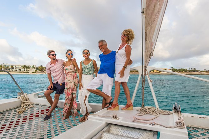 Aruba Sunset Sail with Caribbean Dinner and Live Music - Sunset sailing from Piet’s Pier