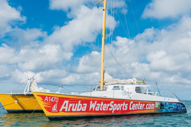 Arusun Catamaran Sail with Snorkeling in Aruba - Sailing Aruba’s coast on the Arusun
