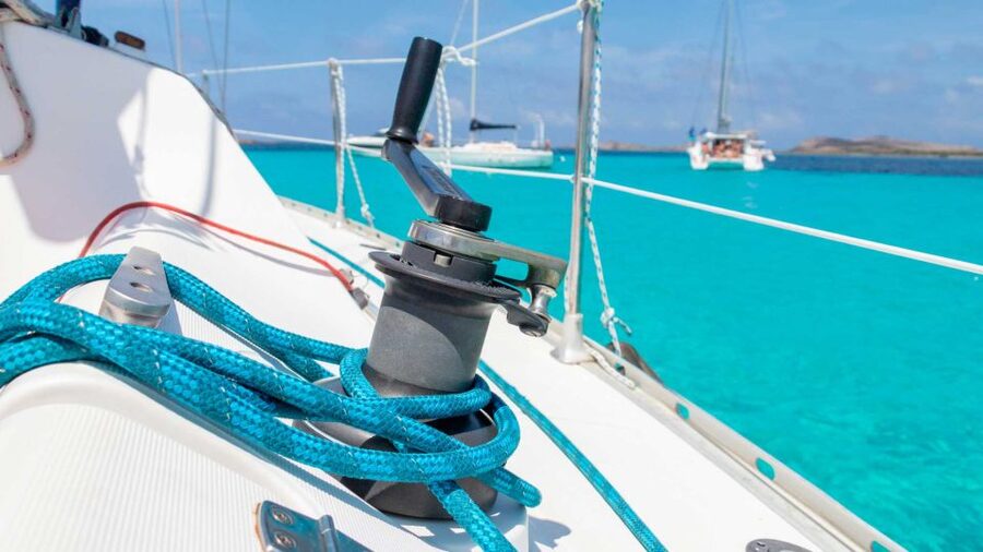 Asinara: Full Day Sailboat Excursion from Stintino - Swimming from the Equinoxe