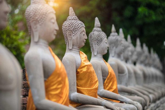 Ayutthaya Bicycle Tour, ATV, Floating Market and Sunset Sail - The sunset boat from Wat Chaiwatthanaram Pier