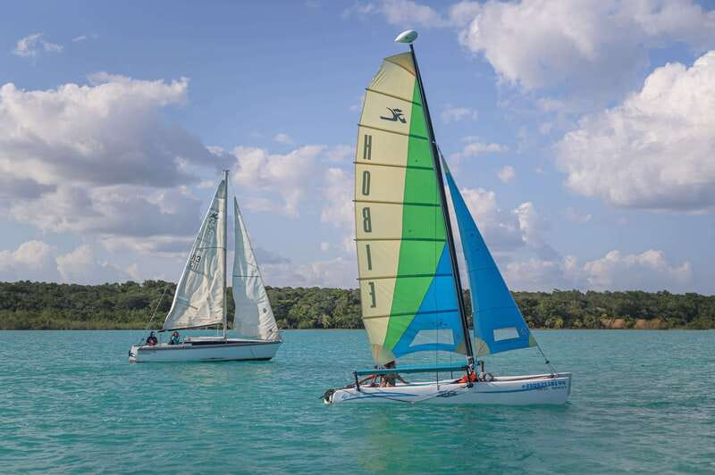 Bacalar: Group Sailing Tour with Guide - What the three-hour route includes