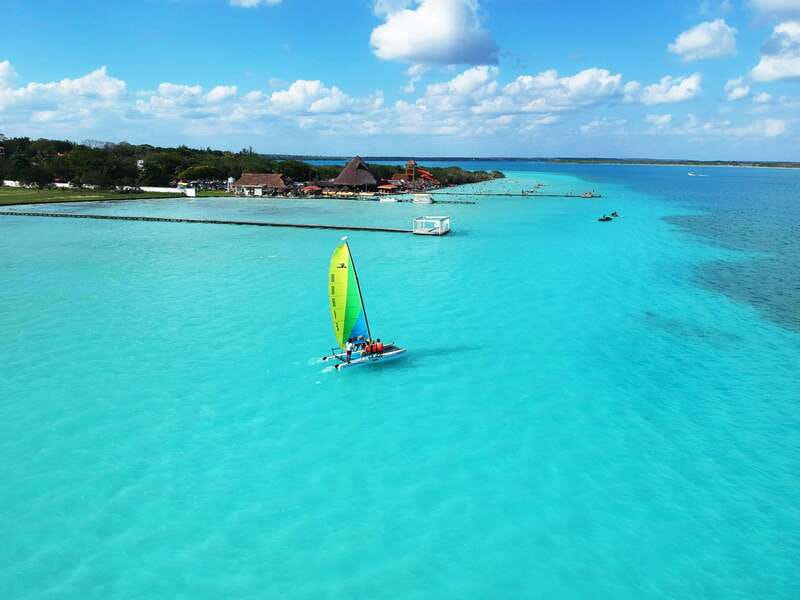 Bacalar: Group Sailing Tour with Guide - Pirates Channel and the human side of the lagoon