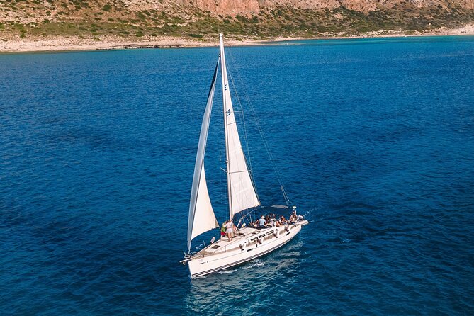 Balos Beach and Gramvousa island shared group Sailing Cruise - Leaving Kissamos Port for the Gramvousa peninsula