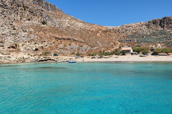 Balos Catamaran Private Sailing Cruise with Lunch - Sailing across to Gramvousa