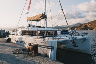 Balos & Gramvousa Luxury Catamaran Sailing Cruise from Kissamos