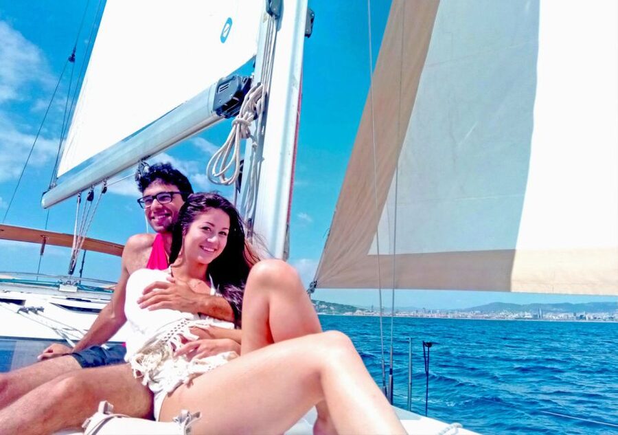 Barcelona 2 hour Mediterranean Sailing with Snacks & Drinks - A quick welcome, then out of the harbor