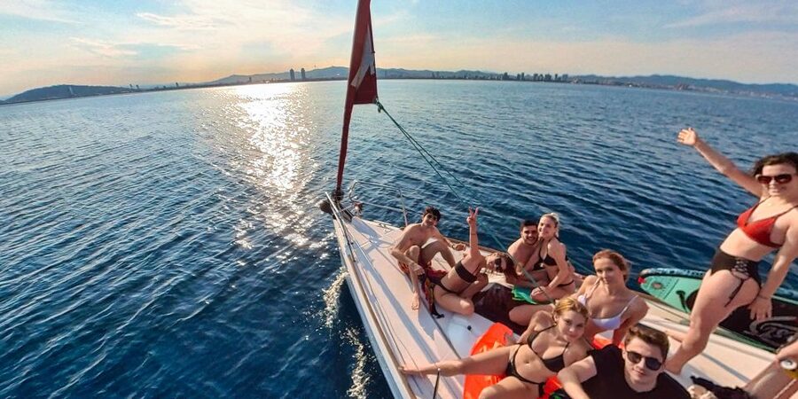 Barcelona: 2-Hour Sailboat Tour with Paddle Boarding - Leaving Port Olímpic for Barcelona’s open-water view