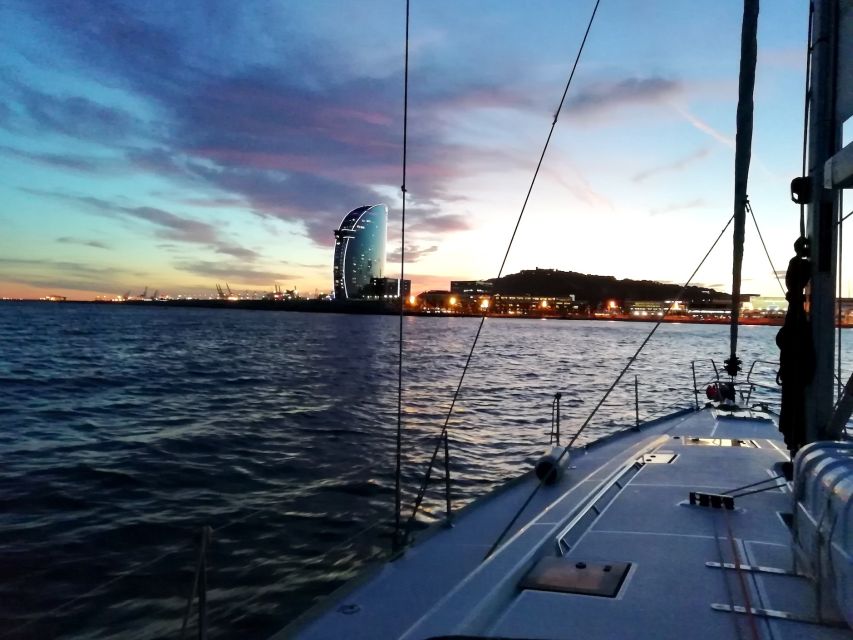 Barcelona: 2-Hour Sailboat Tour with Snacks and Drinks - Barceloneta and the open Mediterranean