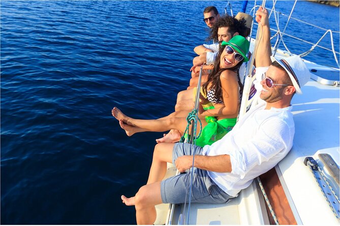 Barcelona Badalona Sailboat Tour Snack Drinks Swimming Sunset - Jean’s personal touch helps families