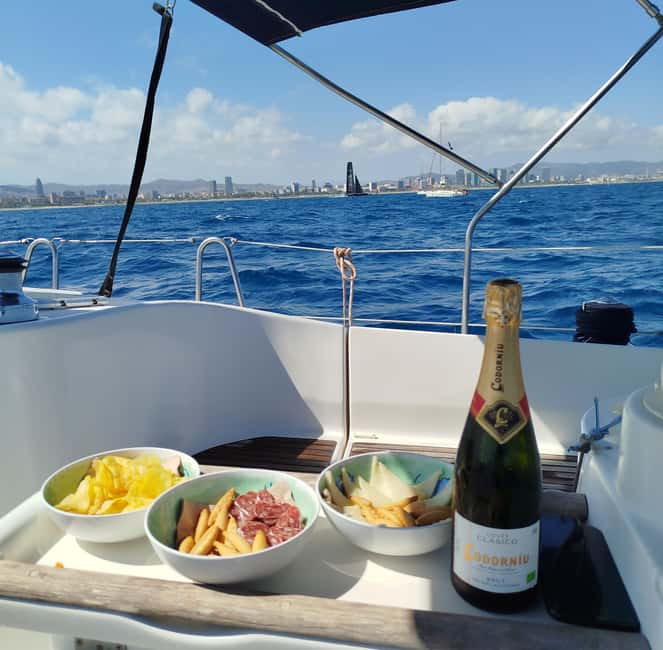 Barcelona Badalona : Sailboat Tour, Snacks, Drinks, Swimming - Key points to know before booking